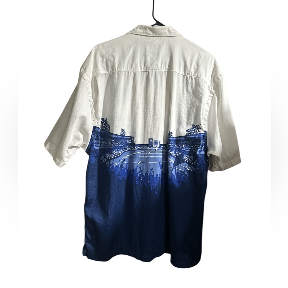 Men’s Chillwear University of Kentucky Football Stadium Print Button Down Medium - Picture 2 of 6